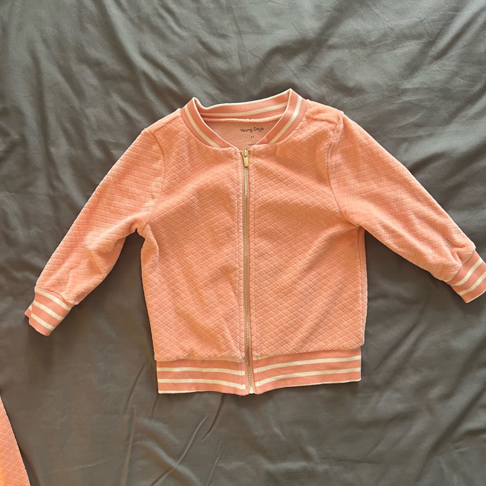 Peach Kids Matching Set